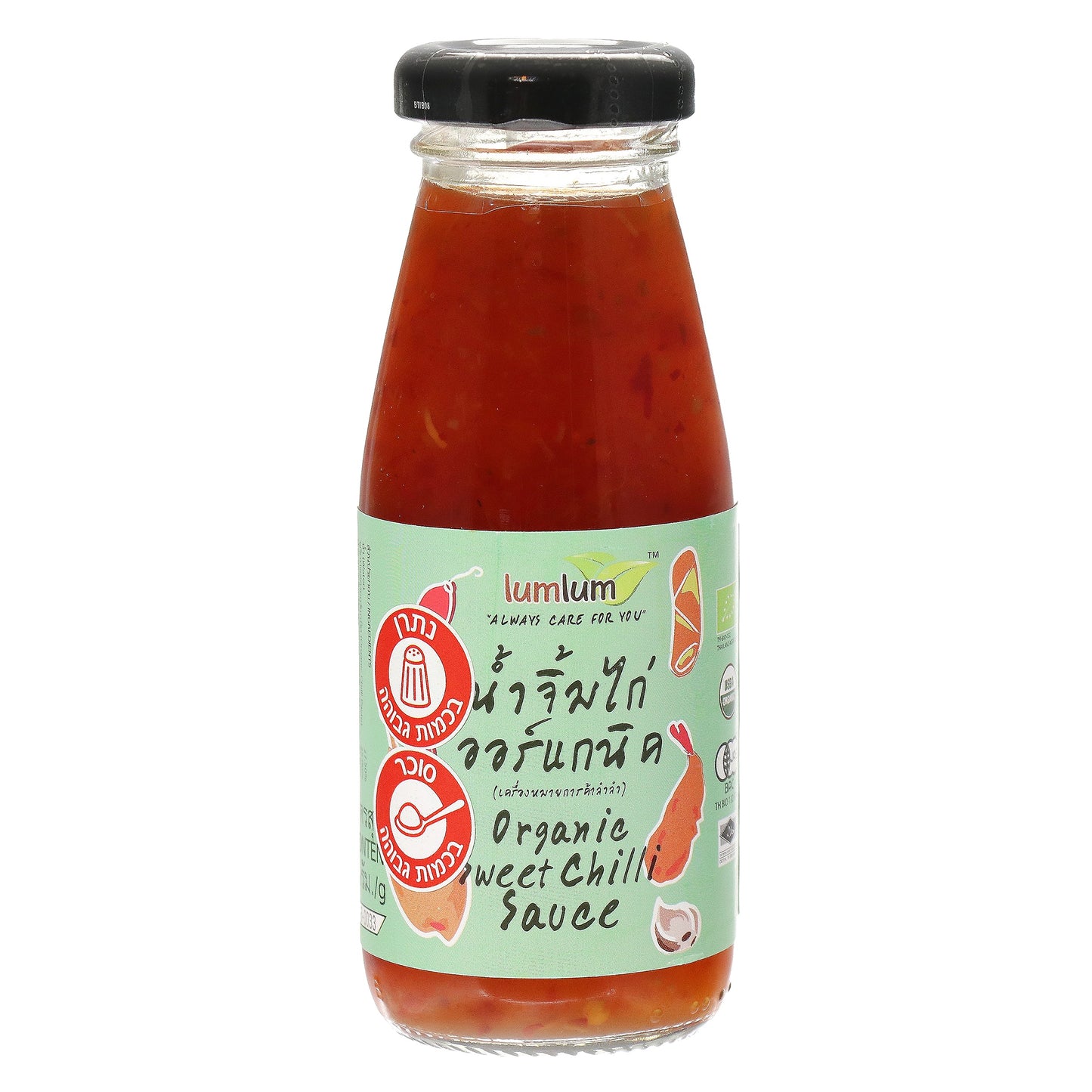 רוטב צ'ילי מתוק אורגני לל"ג 200 גרם - לוםלום