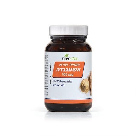 תמצית שורש אשווגנדה - אלכימיסט - 60 כמוסות