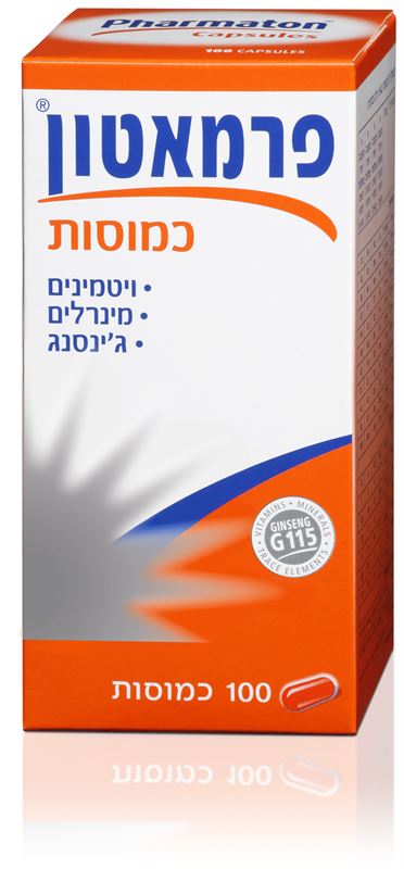 פרמאטון מולטי ויטמין 100 כמוסות רכות Pharmaton