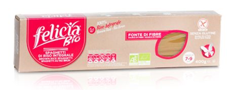 פסטה מאורז מלא אורגנית ללא גלוטן ספגטי פליסיה 340 גרם נטורפוד