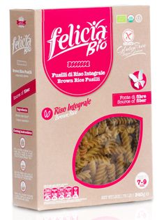 פסטה מאורז מלא אורגנית ללא גלוטן פוזילי פליסיה 340 גרם נטורפוד