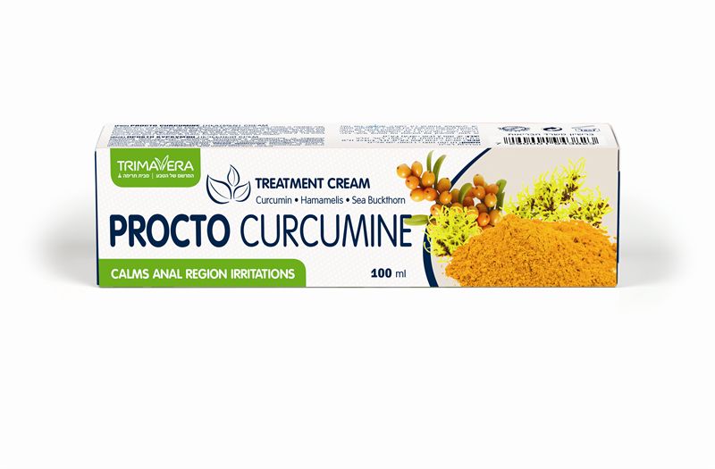 פרוקטו כורכומין קרם טיפולי לפי הטבעת 100 גרם