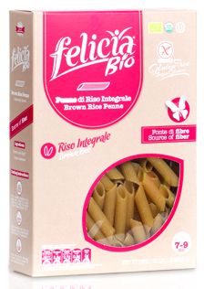 פסטה מאורז מלא אורגנית ללא גלוטן פנה פליסיה 340 גרם נטורפוד