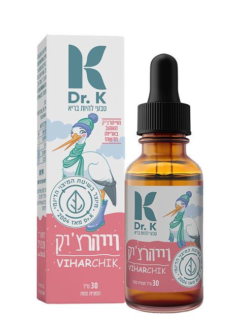 דר קיי וייהרצ'יק נזלת שקופה וחיזוק דרכי נשימה בתחילת התקררות 30 מ"ל