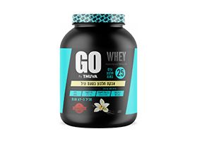 אבקת חלבון GO בטעם וניל - 2.27 ק"ג