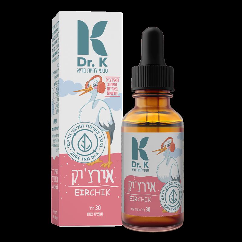 דר קיי אירצ'יק אוזניים 30 מ"ל