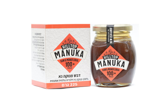 היל טופ - דבש מנוקה טהור - 225 גרם