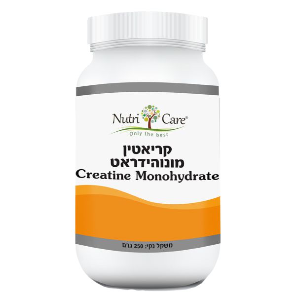 נוטריקר - קריאטין מונוהידראט - 250 גרם