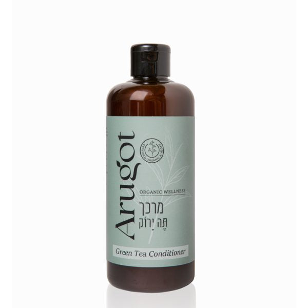 מרכך אורגני לשיער תה ירוק 500 מ”ל ערוגות