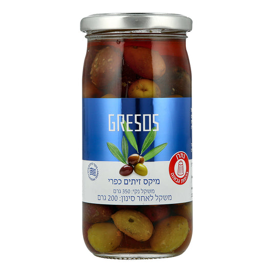 לטרווליס - מיקס זיתים כפרי - 350 גרם