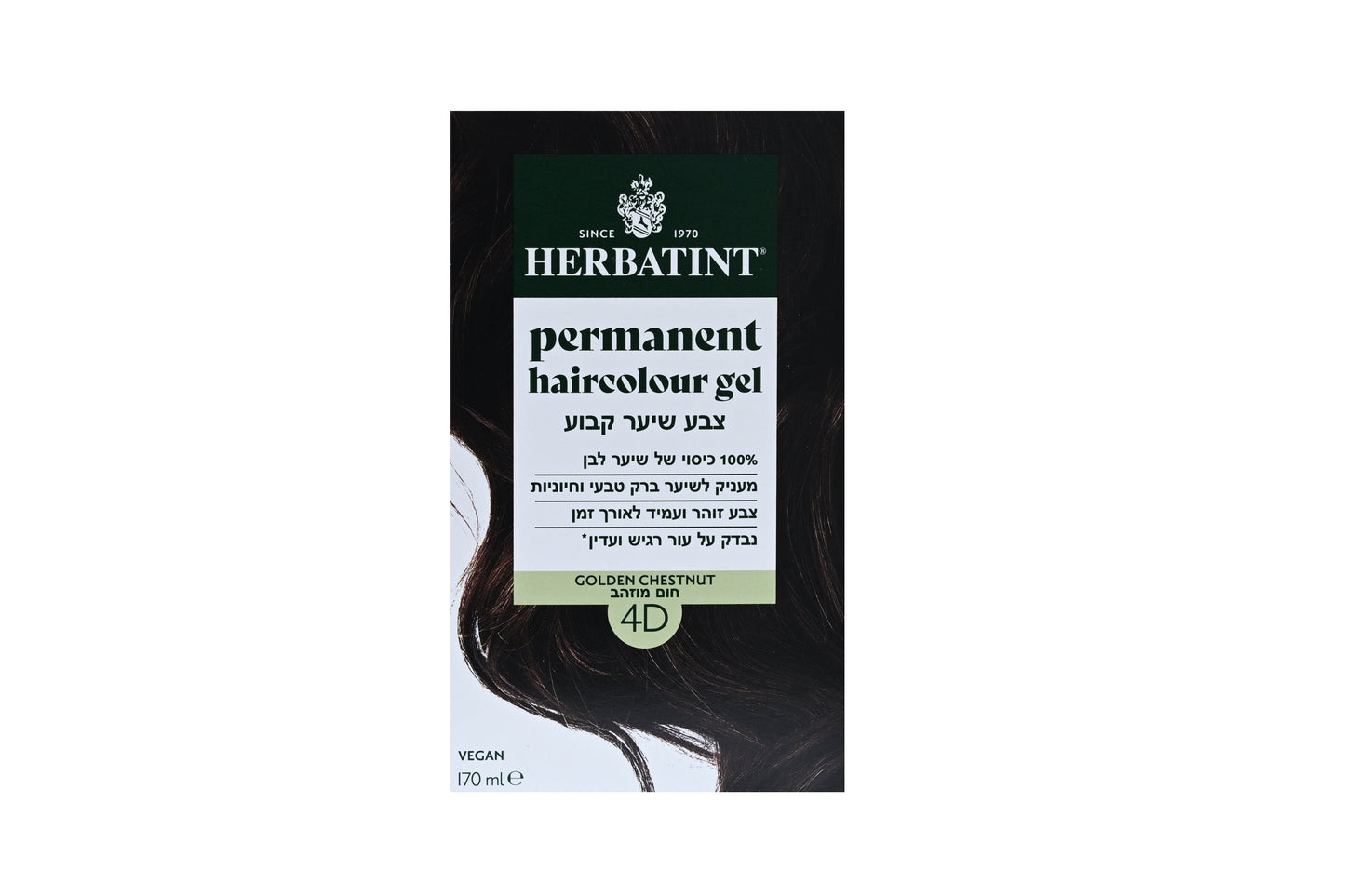 הרבטינט - צבע שיער 4 D