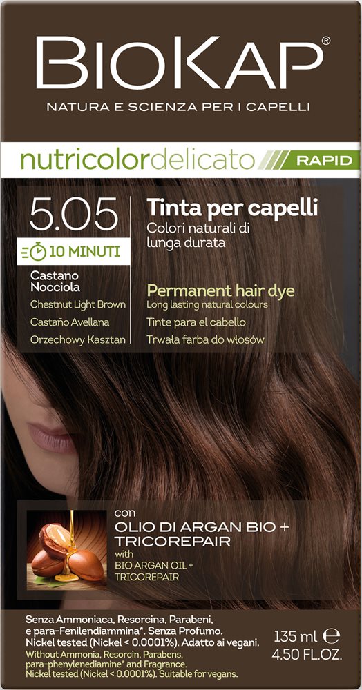 ביו קאפ - צבע שיער טבעי - ערמונים בהיר עדין 5.05