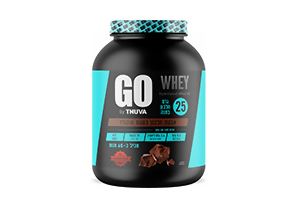 אבקת חלבון GO WHEY בטעם שוקולד - 2.27 ק"ג