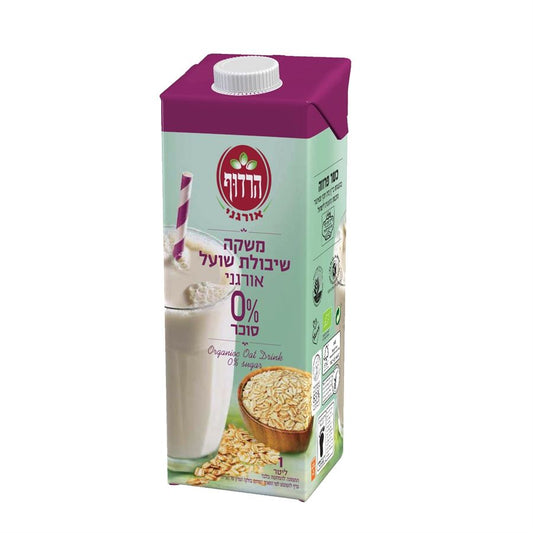 משקה שיבולת שועל 0% סוכר אורגני - 1 ליטר - הרדוף