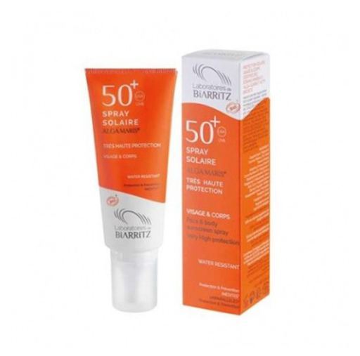 ספריי הגנה מהשמש +biarritz Laboratoires spf 50