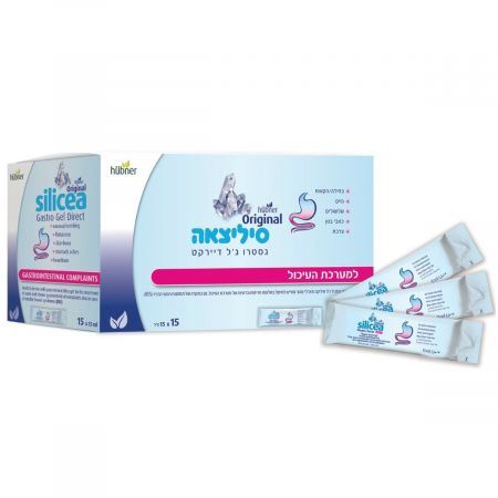 סיליציאה גסטרו ג'ל דיירקט - הובנר - 15 שקיקים