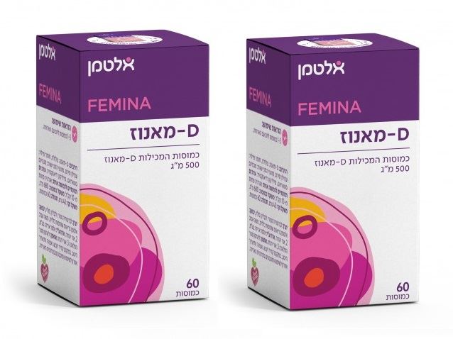 די מאנוז 500 מ"ג – אלטמן - זוג במבצע - 60 כמוסות