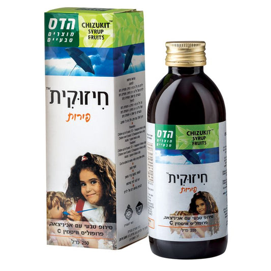 חיזוקית סירופ בטעם פירות 250 מ"ל הדס