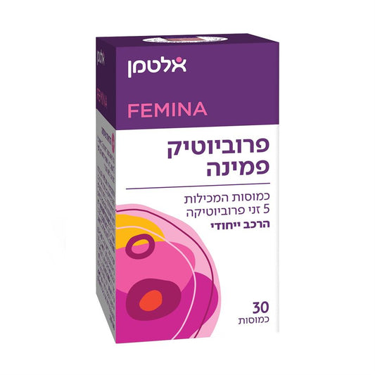 פרוביוטיק פמינה אלטמן 30 כמוסות