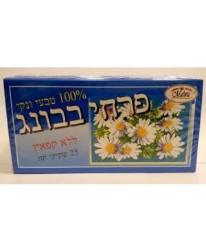 מלווה - תה פרחי בבונג - 25 שקיות