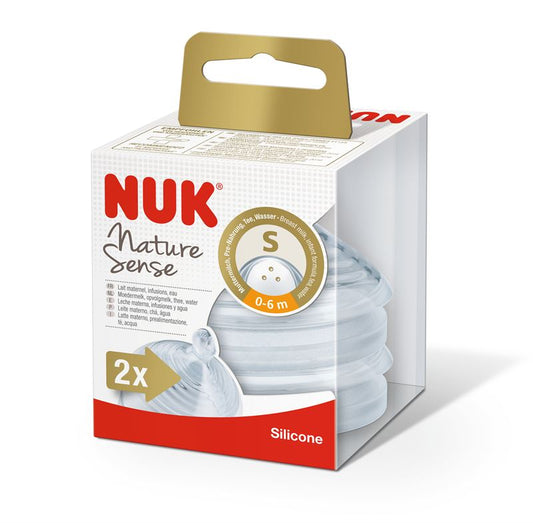 פטמת נוק NUK Natural Sense לגילאי 0-6 חודשים S