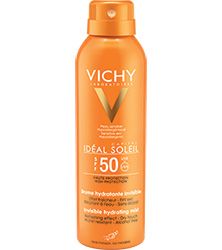 אידאל סוליי ספריי הגנה מהשמש מרענן SPF50 - וישי - 200 מ״ל