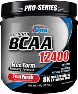 חומצות אמינו 12400 BCAA מכיל 450 גרם - ANSI