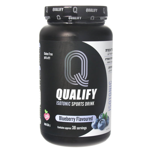 אבקה להכנת משקה איזוטוני בטעם אוכמניות