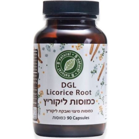 בי נטורל -  שורש ליקוריץ - 90 כמוסות