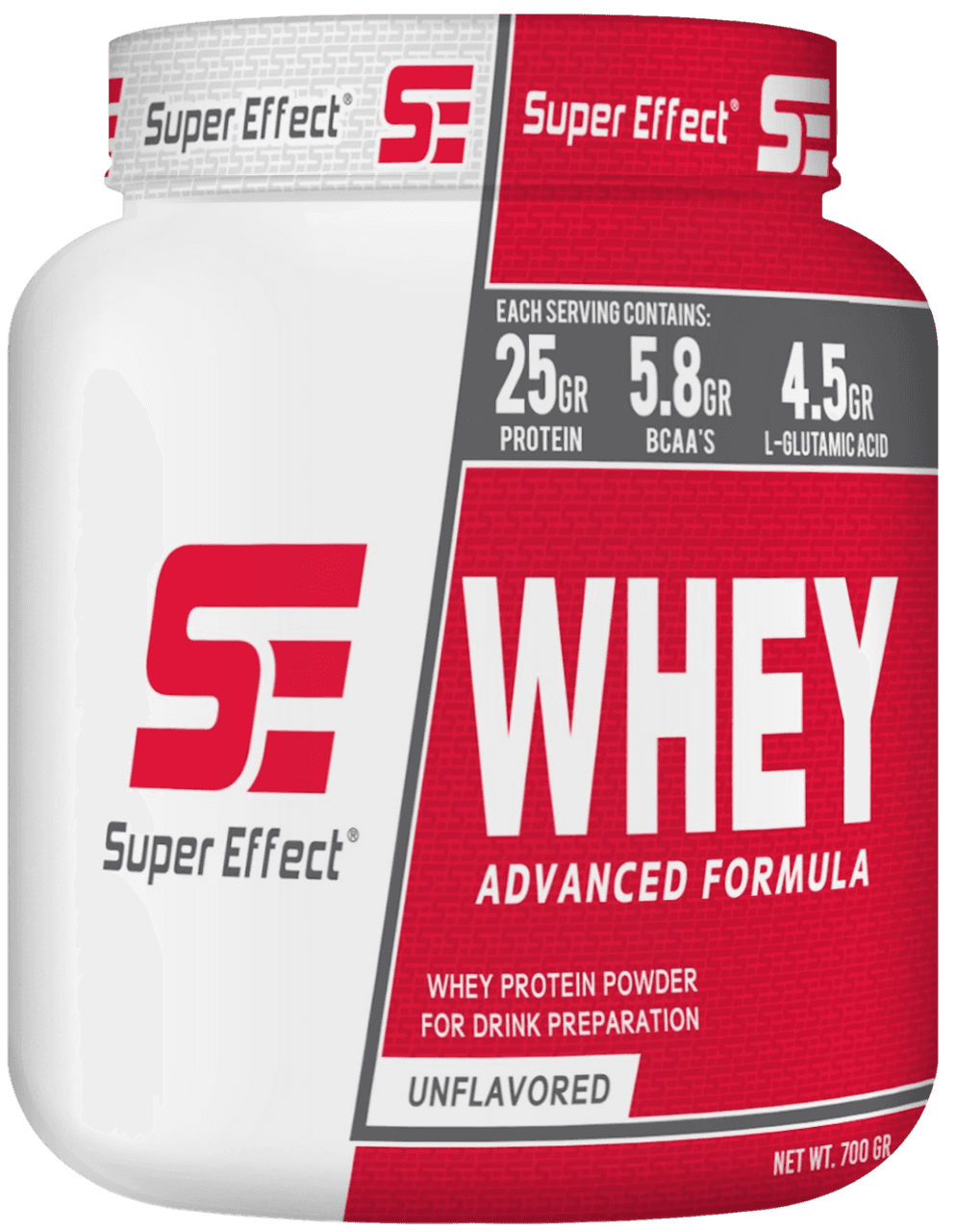סופר אפקט - אבקת חלבון כשרה במגוון טעמים - 700 גרם